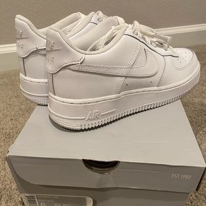 Air Force 1s gently used.